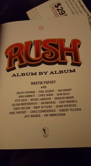 Rush: Album by Album by Martin Popoff, Hardcover